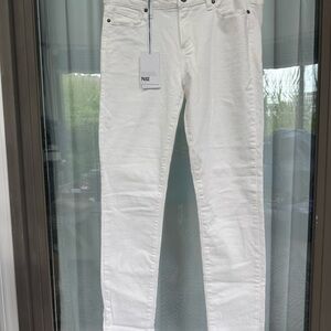 NWT PAIGE White Skinny Jeans